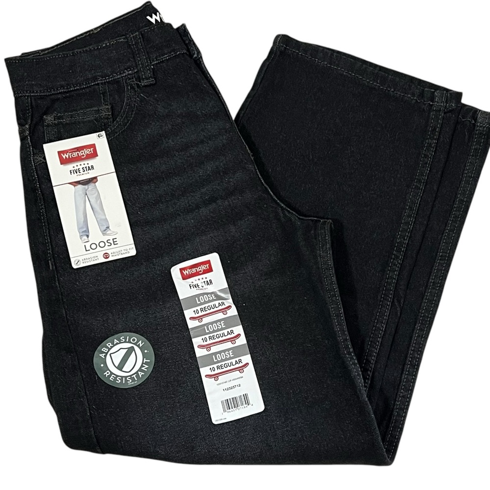 Wrangler Boys Loose Fit Jeans Size 10 regular